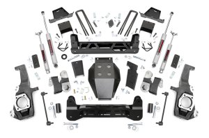 GMC Sierra 2500 HD Suspension Lift Kit - Rough Country - Non-Torsion Drop (NTD), 7 Inch - '20-'25